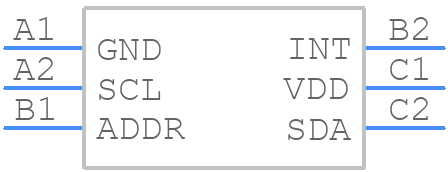 OPT3006YMFT - Texas Instruments - PCB symbol
