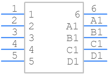 M80-5T10605M1-04-331-00-000 - Harwin - PCB symbol