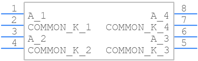 ARRAYJ-60035-4P-PCB - onsemi - PCB symbol