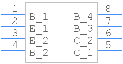 HFA3101BZ - Renesas Electronics - PCB symbol