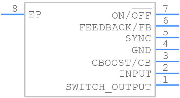 LM2670SX-3.3/NOPB - Texas Instruments - PCB symbol