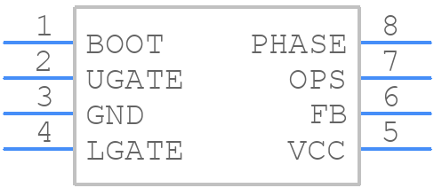 RT9214AGS - RICHTEK - PCB symbol