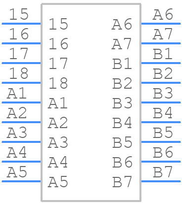 15150142601000 - HARTING - PCB symbol