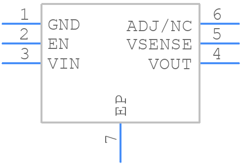 LDO40LPU33RY - STMicroelectronics - PCB symbol