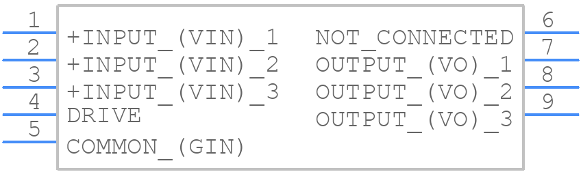 LGDS-300 - Gaia Converter - PCB symbol