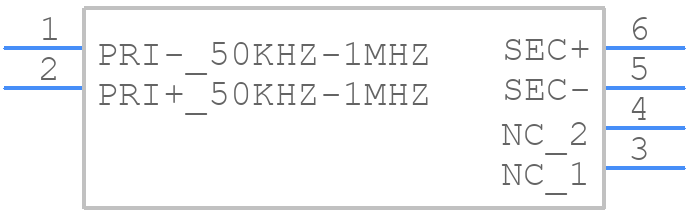 PAS6322.100NLT - Yageo Group - PCB symbol