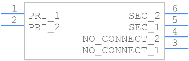 PAS6322.050NLT - Yageo Group - PCB symbol