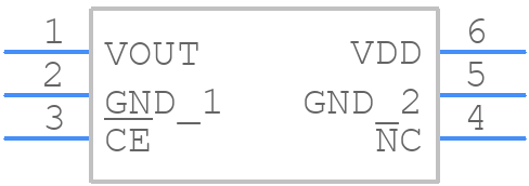 R1171S501B-E2-FE - Ricoh - PCB symbol