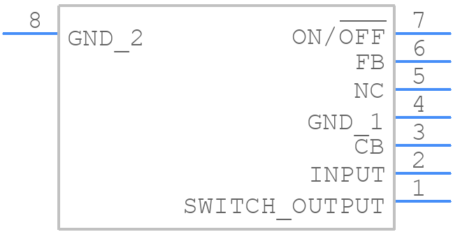 LM2678SX-12/NOPB - Texas Instruments - PCB symbol