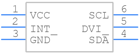 BH1730FVC - ROHM Semiconductor - PCB symbol