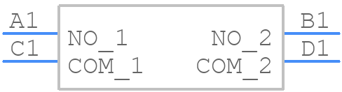 PTS125SM43SMTR21M LFS - C & K COMPONENTS - PCB symbol