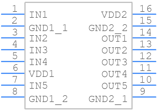 IL260-1E - NVE - PCB symbol