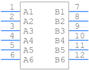 EBC06MMWN - Sullins - PCB symbol