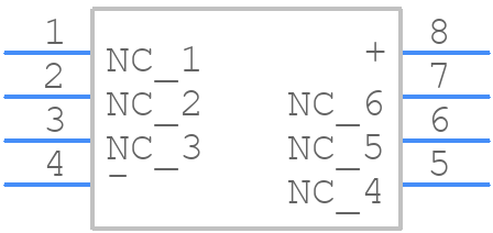 LM285M-2.5 - Texas Instruments - PCB symbol