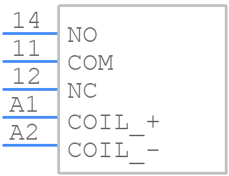 G2RV-1SG-DC21 - OMRON Electronics - PCB symbol
