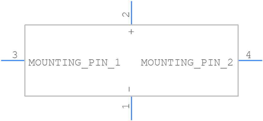 B43510B6108M000 - TDK - PCB symbol