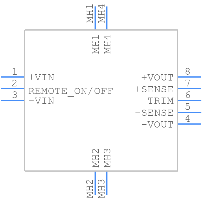 ERM06B110-HS - Advanced Energy - PCB symbol