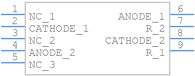 AFBR-S4N33C013 - Avago Technologies - PCB symbol