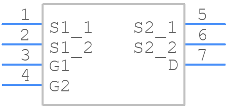 UPA2451CTL-E1-A - NEC - PCB symbol