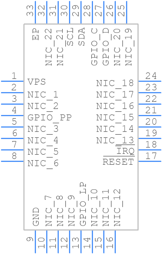 ST33HTPH2X32AHE1 - STMicroelectronics - PCB symbol