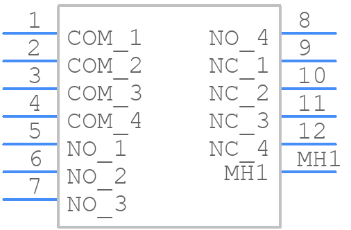SAMXDH4MR11SP - LITTELFUSE - PCB symbol