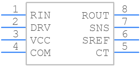 SBT3000 - SiliconBrite Technologies - PCB symbol