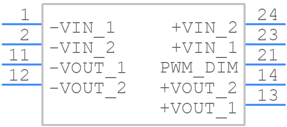LDB-300L - Mean Well - PCB symbol