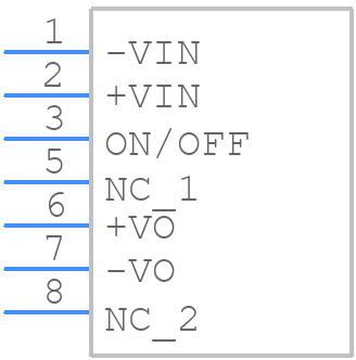 EC2SA-12S05N - Cincon - PCB symbol