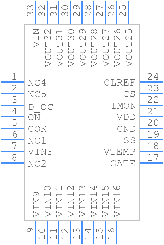 NCP81296MNTXG - onsemi - PCB symbol
