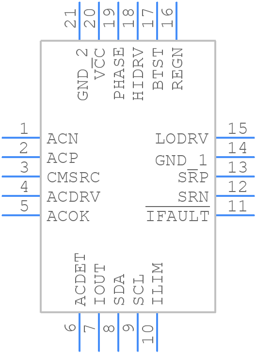 BQ24726RGRR - Texas Instruments - PCB symbol