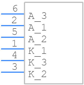 PQW-SSG-QR3-1 - DOMINANT Opto Technologies - PCB symbol