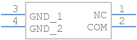HTE11CQR - Diptronics - PCB symbol