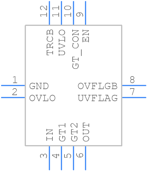 FPF2260ATMX - onsemi - PCB symbol