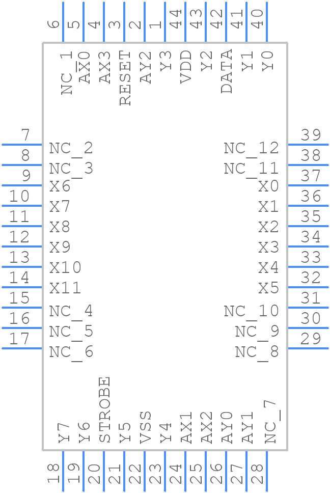 MT093AP1 - Zarlink Semiconductor - PCB symbol