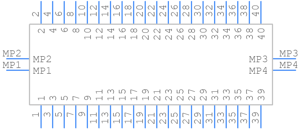 0543630489 - Molex - PCB symbol