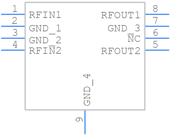 QPB8896TR13 - Qorvo - PCB symbol