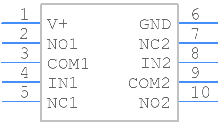 SGM3717 - SGMICRO - PCB symbol