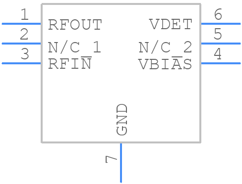 MACP-010571-TR1000 - MACOM - PCB symbol