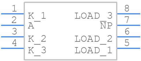 AQH2213AXJ - Panasonic - PCB symbol