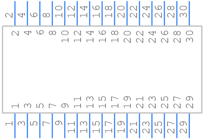 AXF6G3012 - Panasonic - PCB symbol