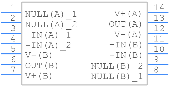 OP227EN#PBF - Analog Devices - PCB symbol