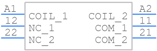 RFH54005WG - TE Connectivity - PCB symbol