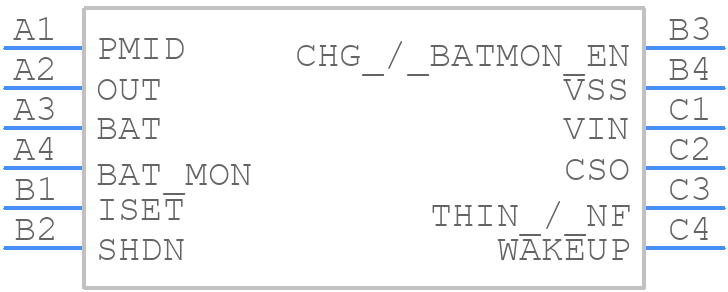 XC6810C44G0R-G - Torex - PCB symbol