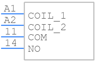 V23092A1012A202 - TE Connectivity - PCB symbol