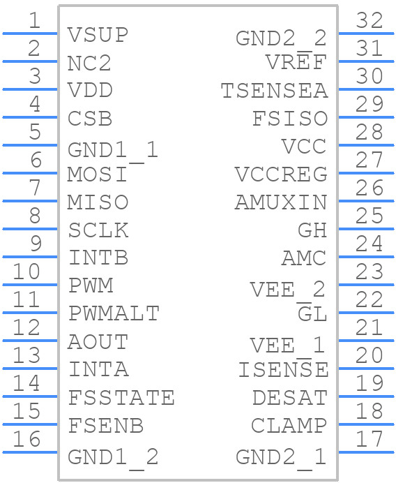 MGD3160AM315EK - NXP - PCB symbol