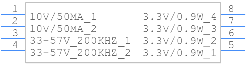 PA4470.001NLT - Yageo Group - PCB symbol