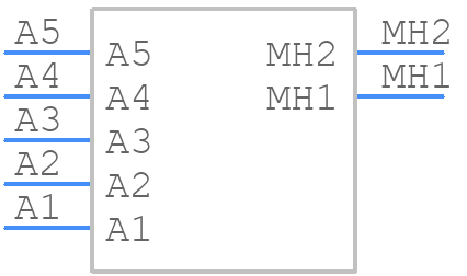 09693009103 - HARTING - PCB symbol