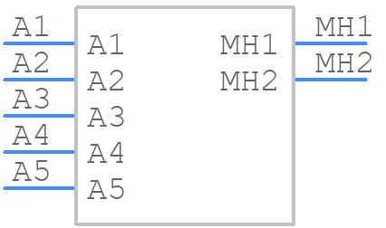 09693009104 - HARTING - PCB symbol