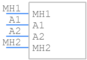 09691009148 - HARTING - PCB symbol