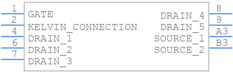 SIHH080N60E-T1-GE3 - Vishay - PCB symbol